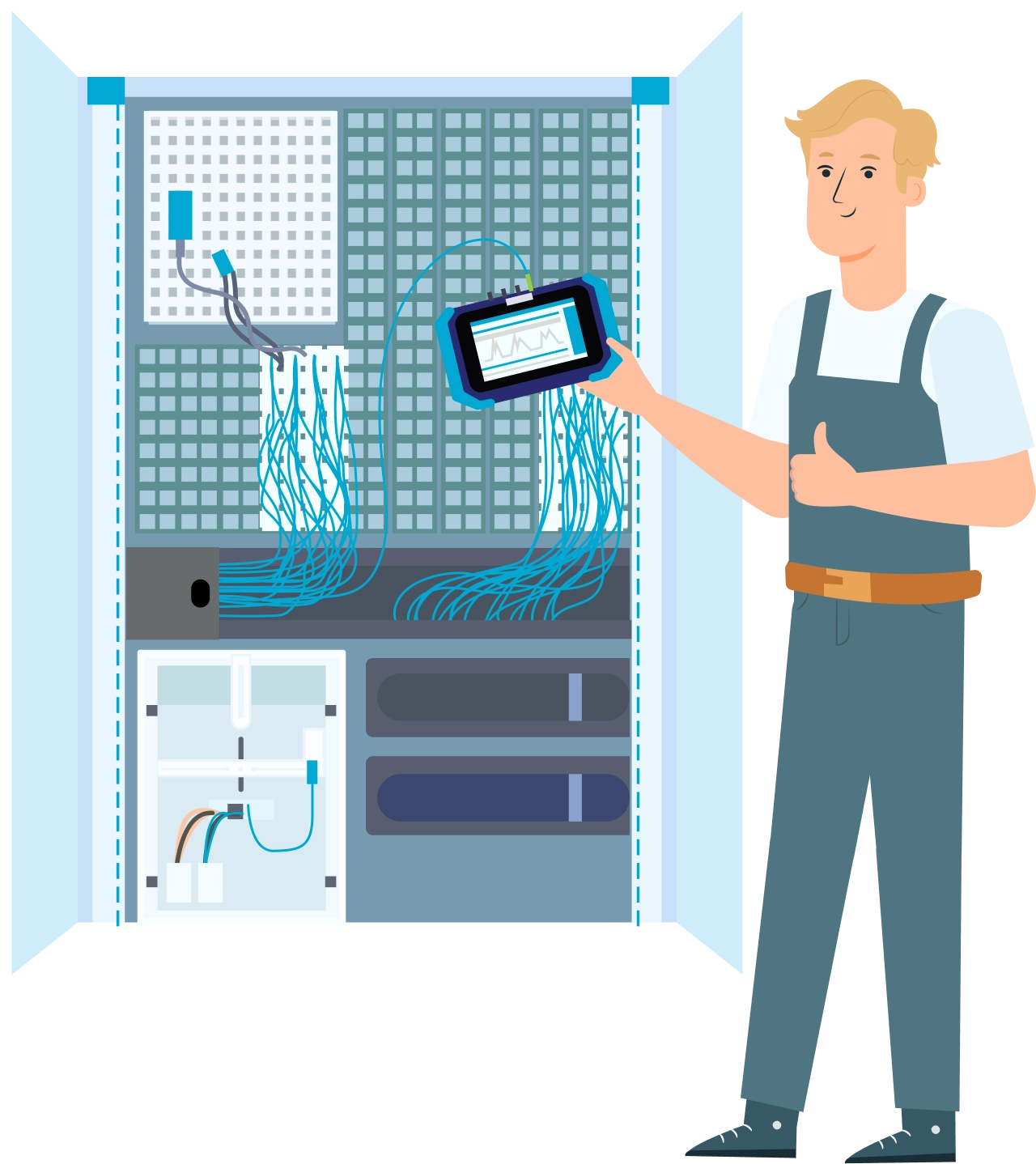 Glasfaserverkabelungen mit IT-Cable: + 99 % fehlerfreie Installationen